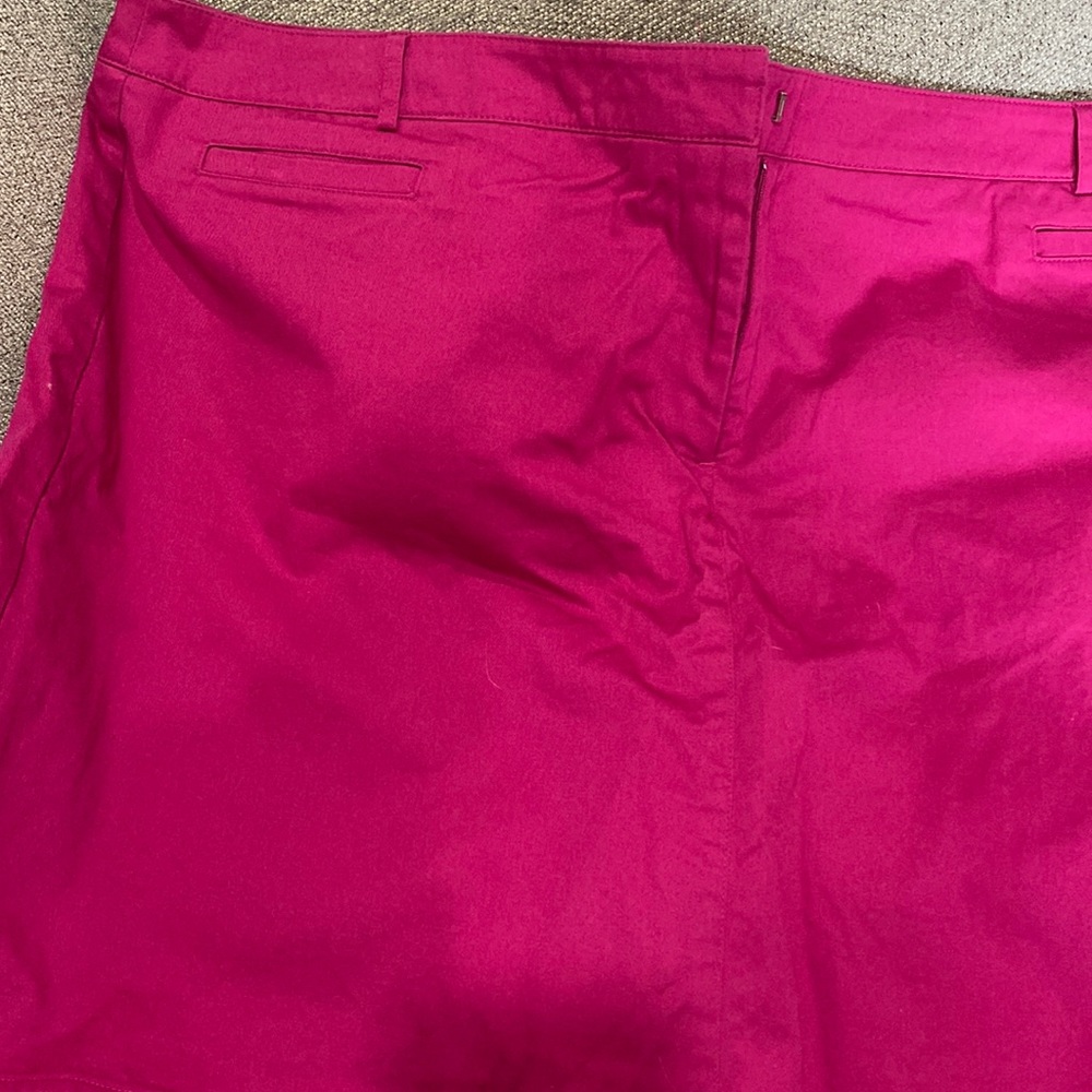 Very popular pink color skort.